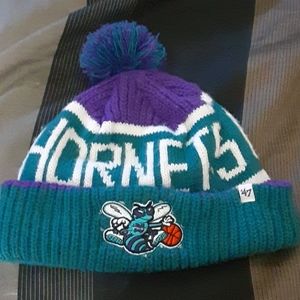 Vintage Charlotte Hornets Winter Hat 